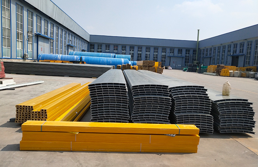 Fiberglass Profiles Storage Workshop