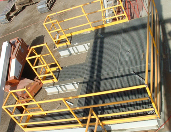 Fiberglass Grating for the Oil and Gas Industry